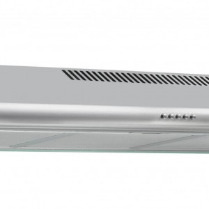 Hota traditionala Heinner HCH-490-SS, 90cm, absorbtie 304.5 m3/h, 2x60W, Inox - Img 2