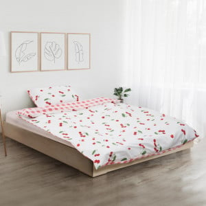 Lenjerie de pat pentru o persoana Cherry Heinner Home, 100% bumbac, 2 piese - Img 2