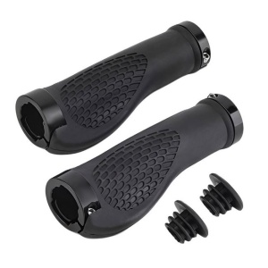 Manere din cauciuc pentru bicicleta, dimensiune 13x4 cm - Img 1