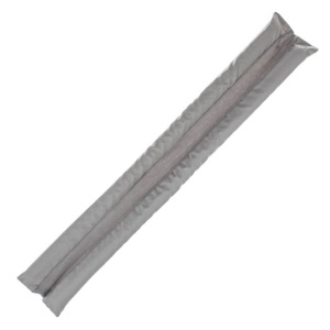 Protectie anti curent pentru usa, dimensiune 79 cm, Taupe