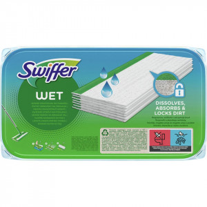 Rezerva laveta umeda mop Swiffer, Set 10 buc - Img 1