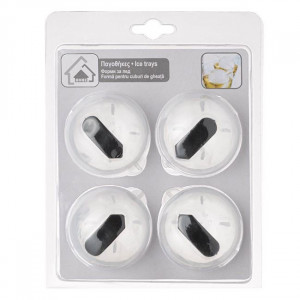 Set 4 forme rotunde pentru gheata, dimensiune 5.5 cm - Img 4