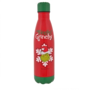 Sticla termos de Craciun, capacitate 500 ml, model Grinch - Img 2