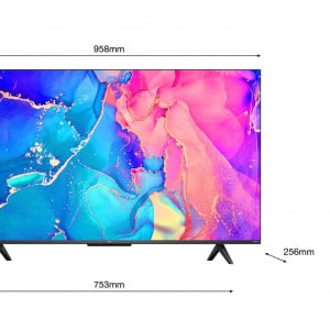 TCL 43"-108CM Qled Smart TV 4K Black - Img 3