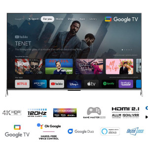 TCL 85"-216CM Qled Smart TV 4K Grey - Img 2