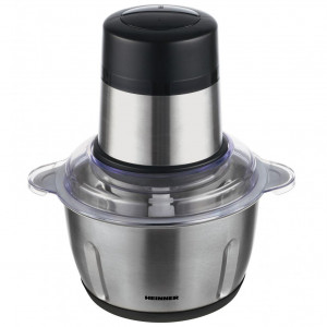 Tocator de legume HEINNER HMC-D300SS, bol de inox de 2 litri, 300W