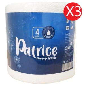 3x Prosop bucatarie Patrice, 4 straturi - Img 2
