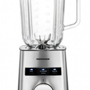 Blender de masa Heinner HBL-HE800SS, 800W, bol sticla 1.5l, carcasa inox - Img 3