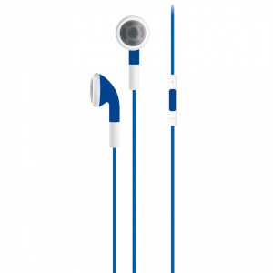 Casti cu microfon, Serioux HDPH-IE01-BLU, In-ear, Control volum - Img 2