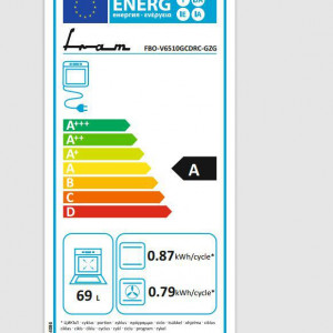 Cuptor incorporabil Fram FBO-V6510GCDRC-GZG, volum 69 L, clasa energetica A - Img 2