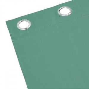 Draperie decorativa din stofa cu inele, dimensiune 140x260cm, Verde menta - Img 2