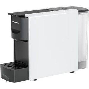 Espressor cu capsule Heinner Espressocraft HEMC-DD20WHBK, 1140 W, Compatibil Nespresso, 20 bar presiune, Rezervor apa 0.6l, Alb/Negru