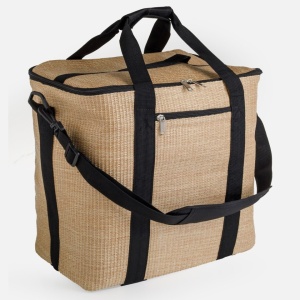 Geamta termica pentru plaja din paie, dimensiune 37x22x36 cm, capacitate 29 l  - Img 4
