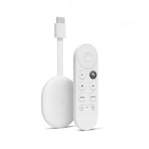 Google Chromecast TV, 4K, HDMI, Bluetooth, Wi-Fi, Alb
