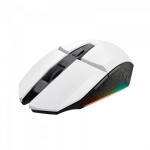 Mouse Trust GXT110W Felox cu fir, interfata USB 2.0, rezolutie maxima 4800 DPI, 6 butoane, alb - Img 4