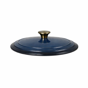 Oala din fonta emailata cu capac, 28×13 cm, 6 L - Img 4