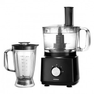 Robot de bucatarie Heinner HFP-750BK, 750 W, Bol 1.2 l, Blender 1.8 L, Disc feliere, Maruntire, Negru - Img 3