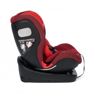 Scaun auto ISOFIX U-Grow, 0-36 kg, Rosu - Img 4