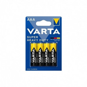 Set 4 baterii tip AAA LR3 Varta, Zinc-Carbon - Img 2