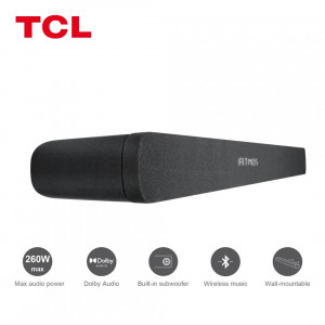 Soundbar TCL TS8111, 260w, 2.1 canale, Difuzor central + subwoofer, Negru - Img 2