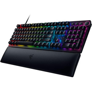 Tastatura pentru gaming, Razerz Huntsman V2 RGB, comutatoare violet, Negru - Img 3