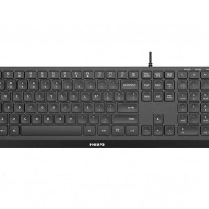 Tastatura Philips SPK6207, cu fir, negru
