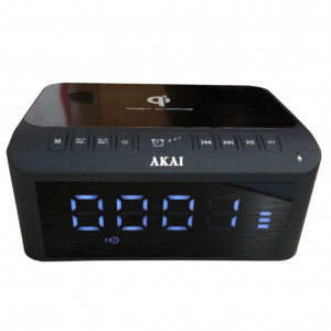 Akai radio cu ceas ACRB-1000 wireless ch - Img 2