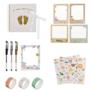 Album Scrapbooking pentru bebelusi, dimensiune 20x20 cm - Img 2