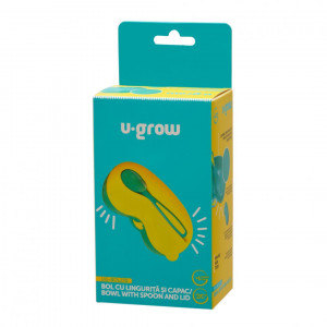 Bol cu lingurita, U-Grow, 270 ml - Img 4