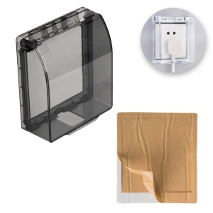 Capac de protectie din plastic pentru priza, dimensiune 11x5x12 cm