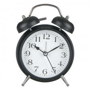Ceas de masa cu alarma, dimensiune 16 x 12 x 5,5 cm, model Vintage