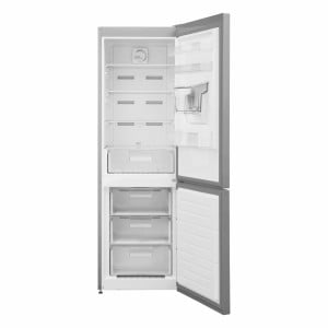 Combina frigorifica Heinner HCNF-V291SWDE++, 294 l, No Frost Multicooling, Clasa E, Freezer Shield, Iluminare LED, functie ECO, H 186 cm, Argintiu - Img 2