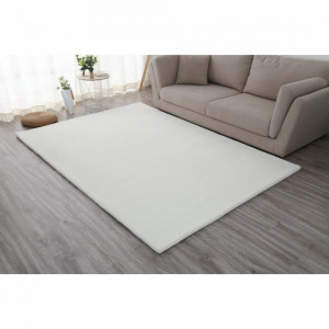 Covor shaggy soft blanita 70 x 140 cm, Alb FRUG140-WHT