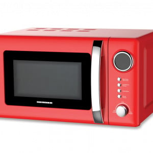 Cuptor cu microunde Heinner HMW-20GRD, Capacitate 20L, Control digital, Display LED, Putere cuptor 700W. Rosu - Img 2