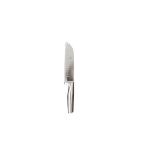 Cutit Santoku din otel inoxidabil, dimensiune 18 cm, Brio Metallica - Img 2