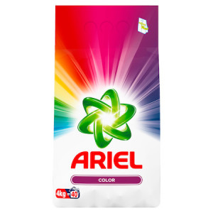 Detergent pudra Ariel Color, 40 spalari, 4 kg