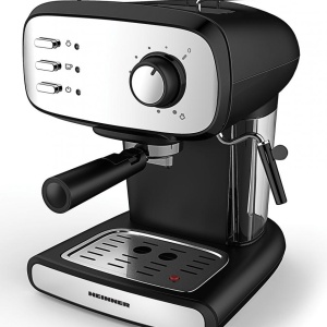 Espressor de cafea HEINNER HEM-1100BKX, 850W, capacitate rezervor 1.2L