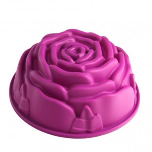 Forma silicon pentru tarta sau tort in forma de trandafir