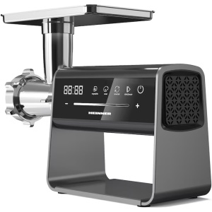Masina de tocat Heinner ExquisiteForce HMG-DIS2500, 2500W, control touch, angrenaj planetar 6 roti, accesoriu rosii, Kibbe si carnati, capacitate tocare 2.5kg/min, - Img 2