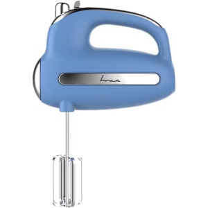 Mixer de mana Fram FHM-3005BL, 300W, 5 viteze+turbo, teluri si carlige din inox, insertii cromate, albastru - Img 3