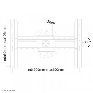 NM Screen TV Fixed WallM & Rot 37"-75" - Img 3