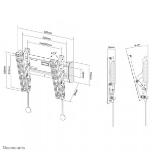 NM Select TV Wall Mount Tilt 10"-40" - Img 2