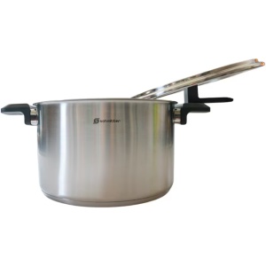 Oala din inox cu capac Schmitter Premium, inductie, 22x12 cm, 4 L - Img 6