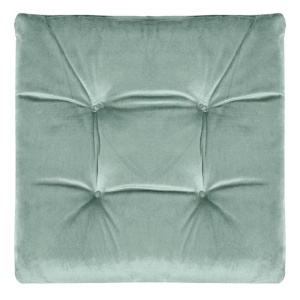 Perna velvet decorativa pentru scaun, dimensiune 38 x 38 cm, Verde Menta