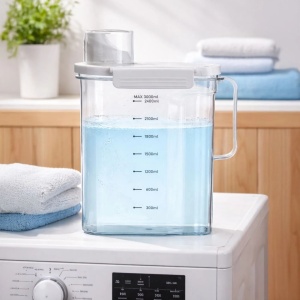 Recipient din plastic pentru detergent lichid, capacitate 3 L - Img 1
