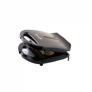 Sandwich maker Hausberg HB-3540, 750 W, termostat, led indicator, placi antiaderente