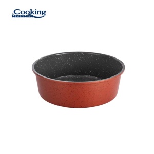 Tava rotunda pentru cuptor, acoperire ceramica, dimensiune 30x10 cm, Heinner FM-A3010