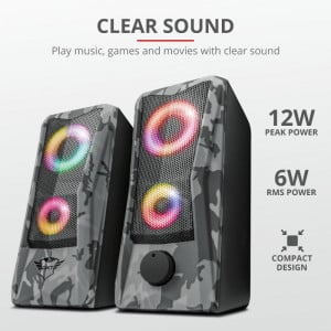 Trust GXT 606 Javv RGB Speaker Set 2.0 - Img 2