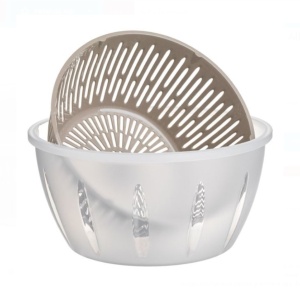 Uscator din plastic pentru salate, dimensiune 25x14.5 cm, capacitate 4.5 l - Img 3