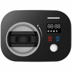 Aparat de facut inghetata Heinner IceDelight HICM-DW14BK, 100 W, Capacitate: 1 l, Control tactil si buton rotativ, Compresor incorporat - Img 3